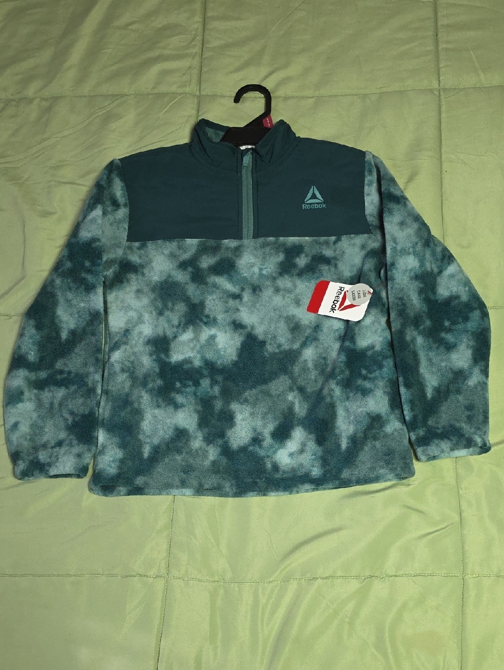 Reebok Boy's Athletic Polar Fleece Pullover Hoodie